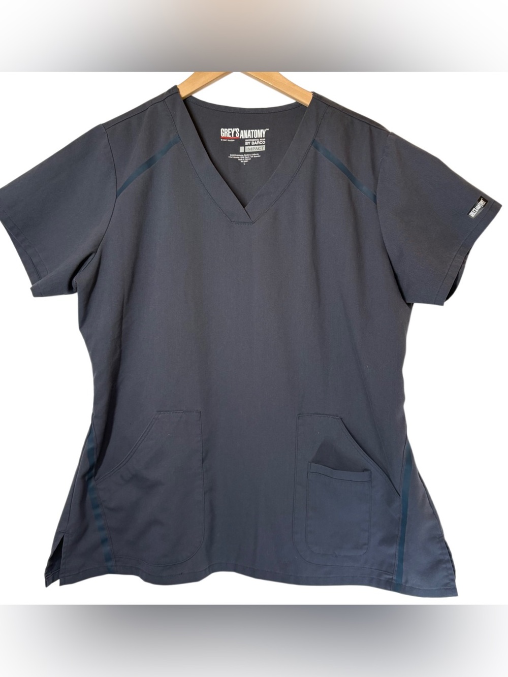 Women's Scrub Top Grey's Anatomy Size L